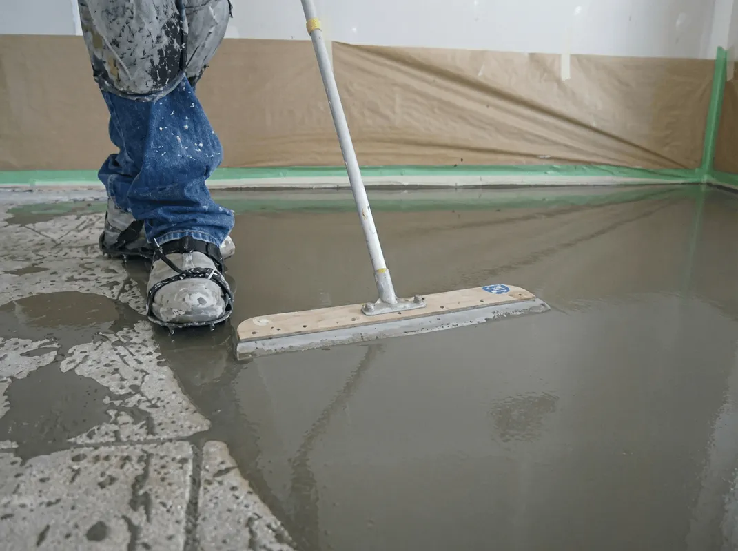 Uneven floor being professionally repaired in Ogden, UT